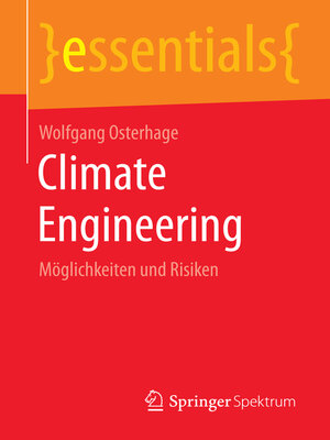cover image of Climate Engineering